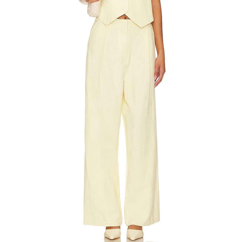 Lioness Light Yellow Trousers